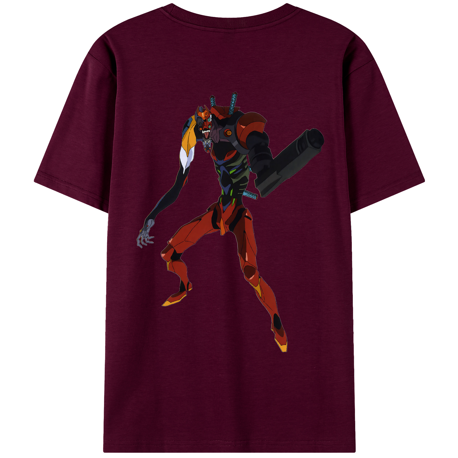 （画像用） EVA 新世紀エヴァンゲリオン レディース半袖Tシャツ(バックプリント)